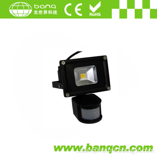 10W LED Flood Light with PIR Sensor